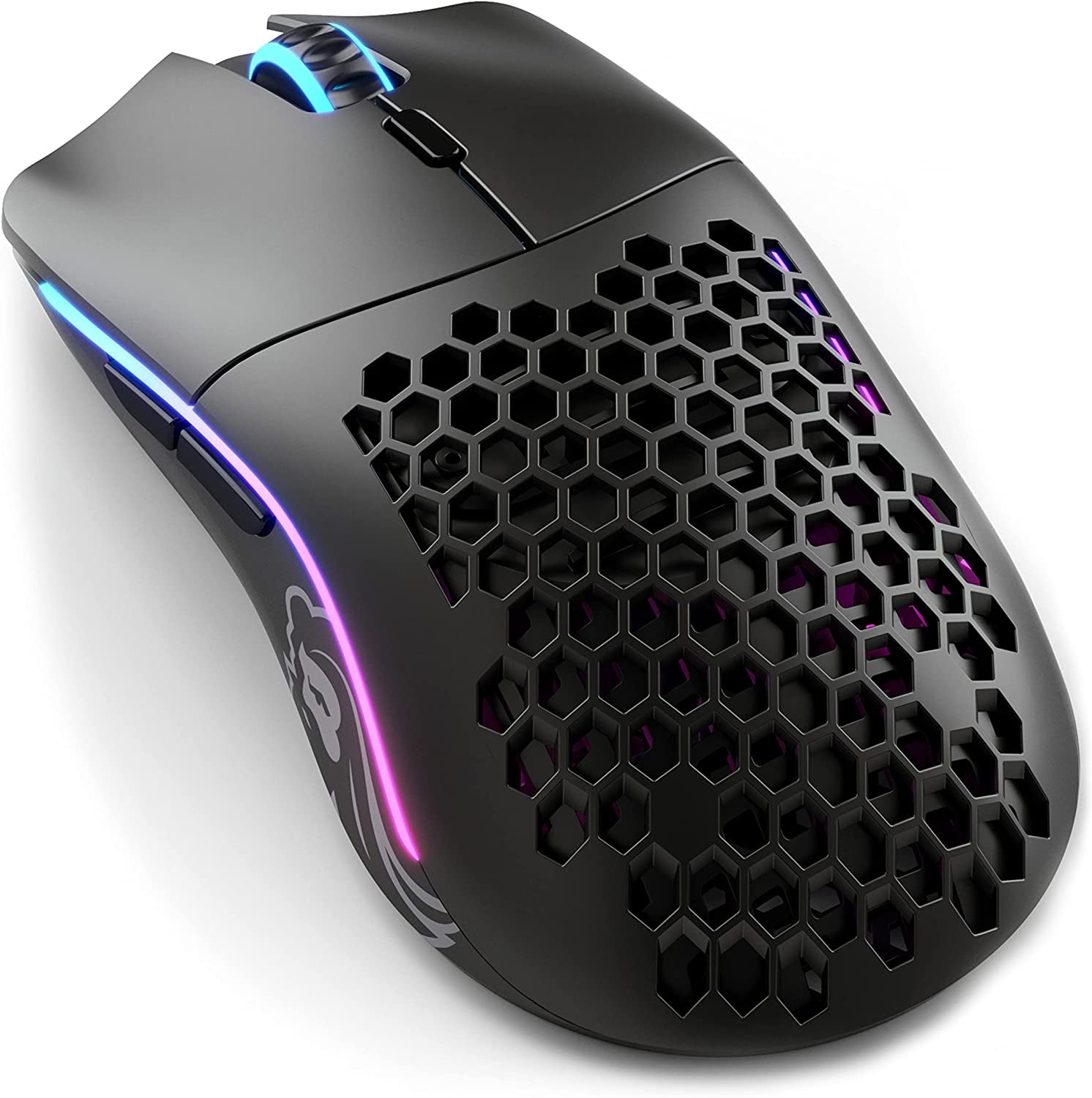 Glorious Model O Wireless Gaming Mouse in matte black — best overall wireless gaming mouse in 2026