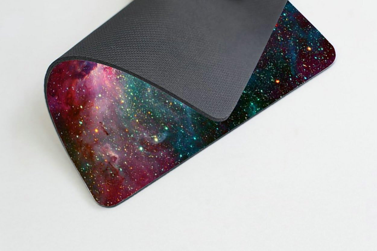 Galaxy Customized Rectangle Non-Slip Rubber Gaming Mouse Pad