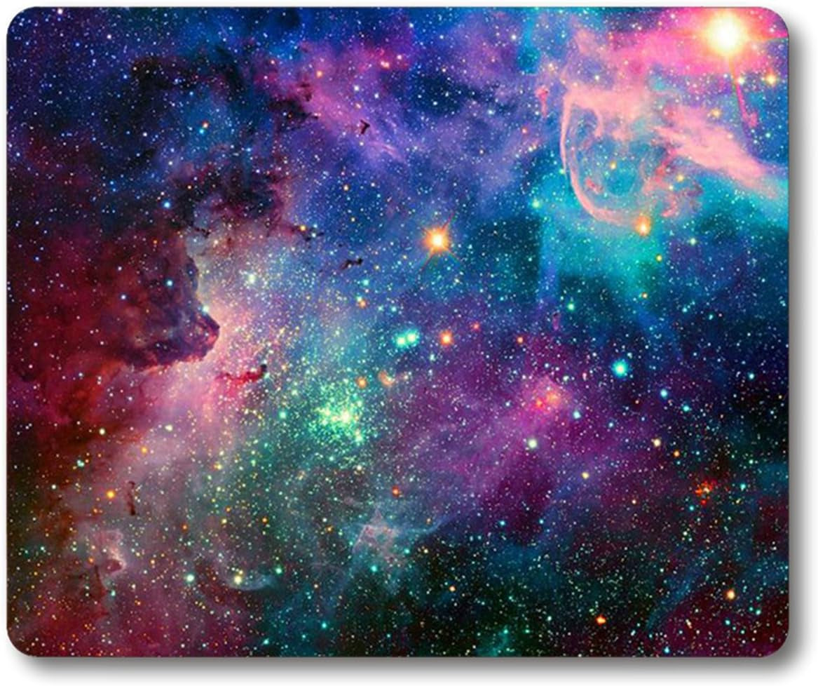 Galaxy Customized Rectangle Non-Slip Rubber Gaming Mouse Pad