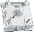 Kailh Box Brown Mechanical Keyboard Switch bottom side view on white background