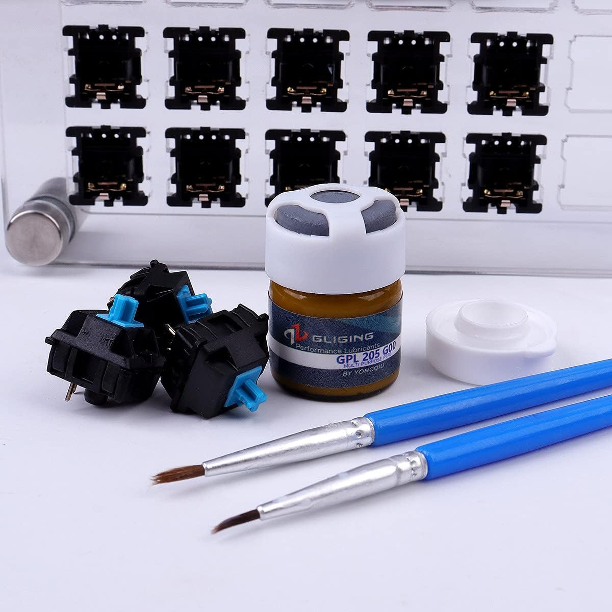 Switches Lube Grease Oil GPL 205 G00 Mechanical Keyboard Keycaps Switch Stabilizer Lubricant Lubes Stabilizer Lubricating