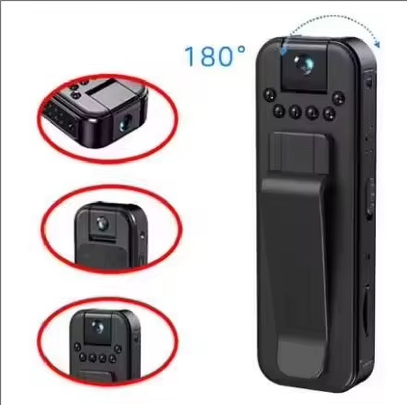 1080P HD Mini Camera Portable Digital Video Recorder Surveillance Camcorder Night Vision Video Police Bodycam Infrared