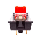 OUTEMU 3-Pin Red Linear Switch on a white background side view